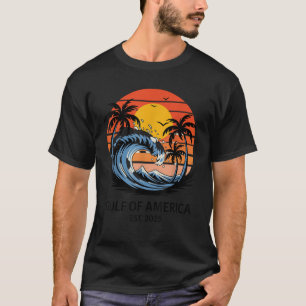 T-shirt Drapeau Américain G 2025 Du Golfe Des Etats-Unis E