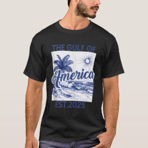 T-shirt Drapeau Américain G 2025 Du Golfe Des Etats-Unis E