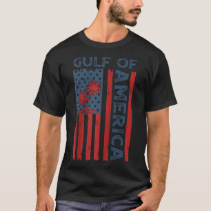 T-shirt Drapeau Américain G 2025 Du Golfe Des Etats-Unis E