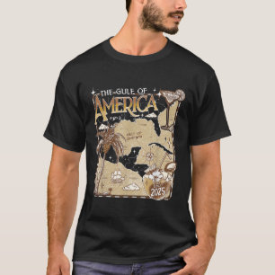 T-shirt Drapeau Américain G 2025 Du Golfe Des Etats-Unis E