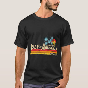 T-shirt Drapeau Américain G 2025 Du Golfe Des Etats-Unis E