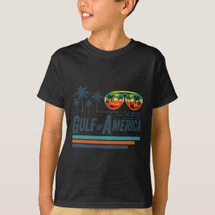 T-shirt Drapeau Américain G 2025 Du Golfe Des Etats-Unis E