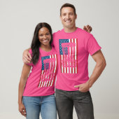 T-shirt Drapeau américain Golf (Unisexe)
