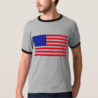 T-shirt Drapeau américain-grand