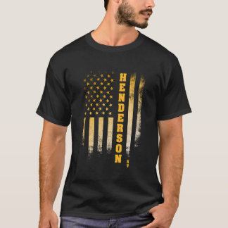 T-shirt Drapeau américain Henderson Nv Nevada Patriotique