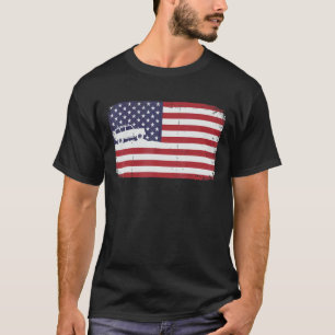T-shirt Drapeau américain hors juillet 4th Off Road 4x4 Of