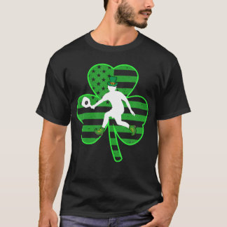 T-shirt Drapeau américain irlandais vintage Saint-Patrick