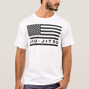 T-shirt Drapeau américain Jiu Jitsu Apparel - Jiu Jitsu