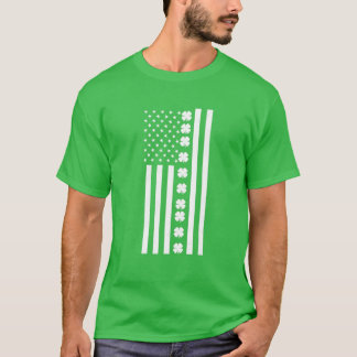 T-shirt Drapeau américain Jour de la Saint Patrick 2022 A