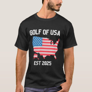 T-shirt Drapeau Américain M Du Golfe De L'Amérique Est 202