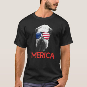 T-shirt Drapeau américain Merica doucement revêtu