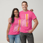 T-shirt Drapeau américain Muay Thai (Unisexe)