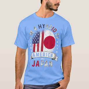 T-shirt Drapeau américain Patriot Japon Japonais Américain