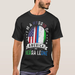 T-shirt Drapeau américain Patriot Sierra Leone Sierra Leon