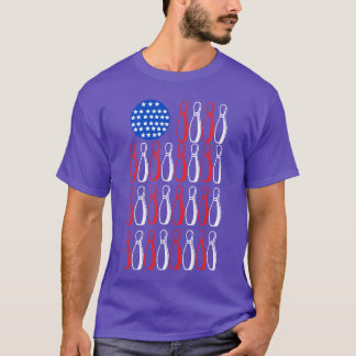 T-shirt Drapeau Américain Patriote Patriotique Grève Sport