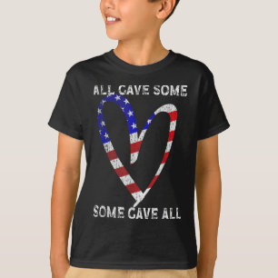 T-shirt Drapeau américain Patriotic Heart Forces armées