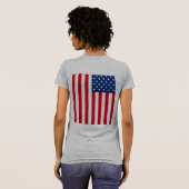 T-shirt Drapeau américain patriotique (Dos entier)