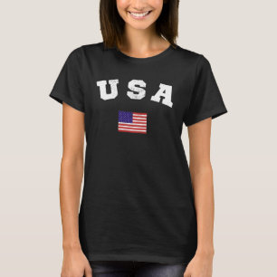 T-shirt Drapeau américain patriotique