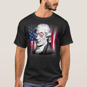 T-shirt Drapeau américain patriotique Aaron Burr 4e du