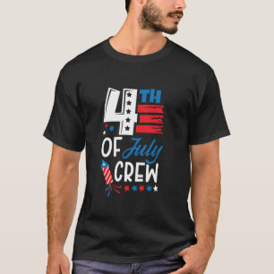 T-shirt Drapeau américain Patriotique Amérique 4 juillet A