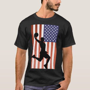 T-shirt Drapeau américain patriotique conception de base-b