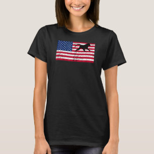 T-shirt Drapeau américain patriotique de Baboon