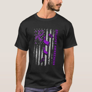 T-shirt Drapeau américain patriotique de sensibilisation à