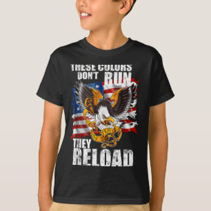 T-shirt Drapeau américain patriotique I Les couleurs des É
