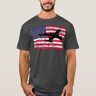 T-shirt Drapeau américain Patriotique KC135 Stratotanker