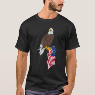T-shirt Drapeau américain patriotique Liberté États-Unis A