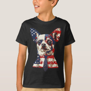 T-shirt Drapeau américain patriotique Usa 4 juillet États-
