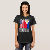 T-shirt Drapeau américain Phili (Devant entier)