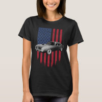 Drapeau américain Plymouth Barracuda 1970