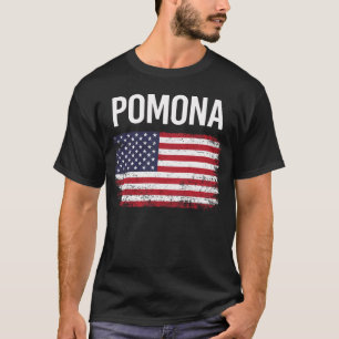 T-shirt Drapeau américain Pomona