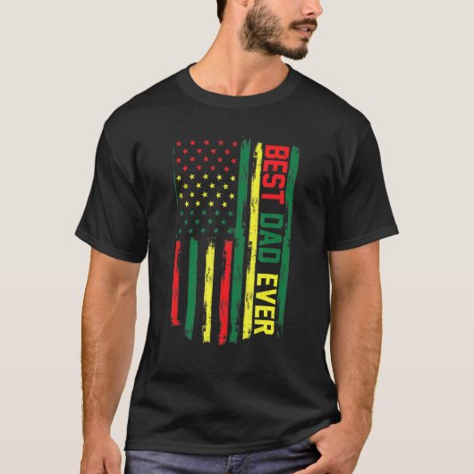 T-shirt Drapeau Américain Pour Drapeau Fa (Devant)