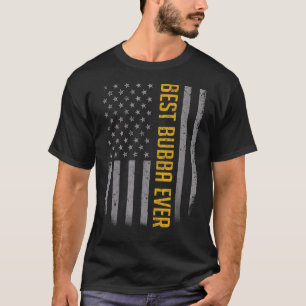T-shirt Drapeau américain pour Fête des pères Best Bubb