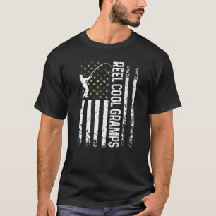 T-shirt Drapeau américain pour homme Super Papi cool pour