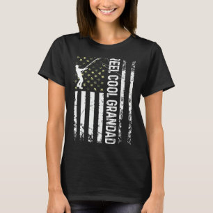 T-shirt Drapeau américain pour homme Super Papi pour papa