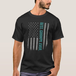 T-shirt Drapeau américain pour père