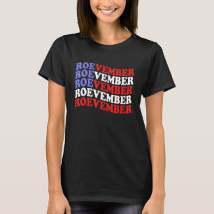 T-shirt Drapeau américain Roevember Feminism Pro Choice 19