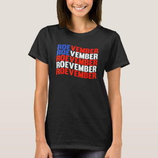 T-shirt Drapeau américain ROEVEMBER Roe Vember Roe novembr