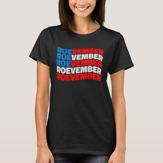 T-shirt Drapeau américain ROEVEMBER Souvenez-vous novembre (Devant)