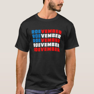 T-shirt Drapeau américain ROEVEMBER Souvenez-vous novembre