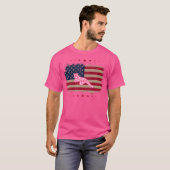 T-shirt Drapeau américain Salamander (Devant entier)
