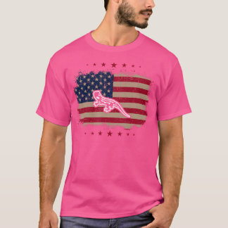 T-shirt Drapeau américain Salamander