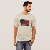 T-shirt Drapeau américain SUA SPONTE (Devant entier)