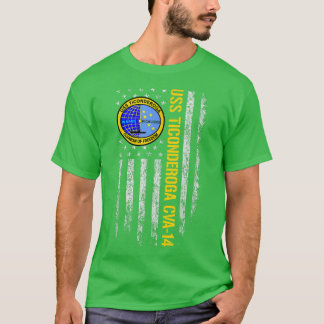 T-shirt Drapeau américain Ticondéroga CVA14