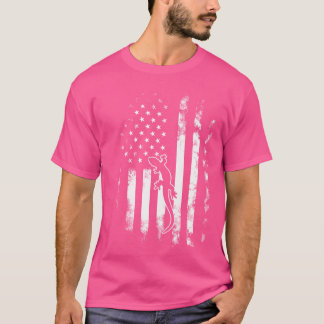T-shirt Drapeau américain Tiger Salamander