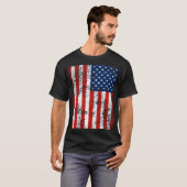 T-shirt Drapeau américain très Cool (Devant entier)