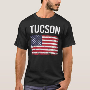 T-shirt Drapeau Américain Tucson